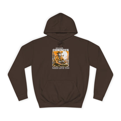 Unisex College Hoodie, Killer Cowboys
