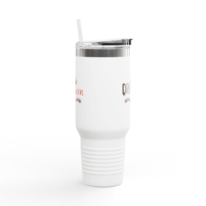 Stylish Insulated Travel Mug - Perfect for Queen of Drinks | Cute Gift for Coffee Lovers, Travel Mug, Drip Queen, 40oz Mug, Trendy [...]