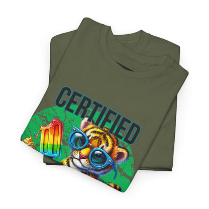 Certified Good Boi Unisex Heavy Cotton Tee, Animal Lover Tee, Cute Pet Shirt, Fun Graphic T-Shirt, Gift for Pet Owners, Casual Wear
