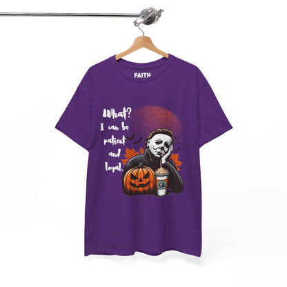 Halloween Graphic Tee, Unisex Cotton T-Shirt, Spooky Autumn Wear, Halloween Costume Top, Funny Horror Shirt