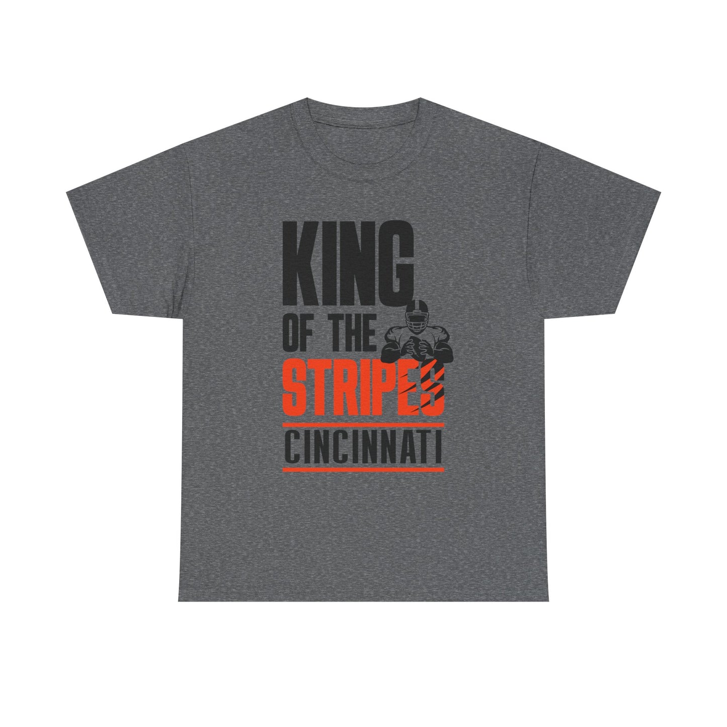 Cincinnati King of the Stripes Tee, Casual Graphic Tee, Male Cotton [...]