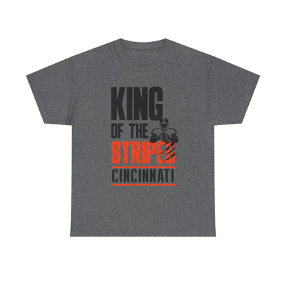 Cincinnati King of the Stripes Tee, Casual Graphic Tee, Male Cotton [...]