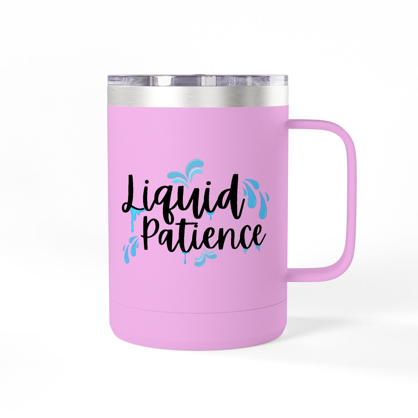 Liquid Patience Coffee Mug Tumbler | Perfect Gift for Coffee Lovers, Inspirational Drinkware, Home Office Accessory, Relaxation Gift, [...]