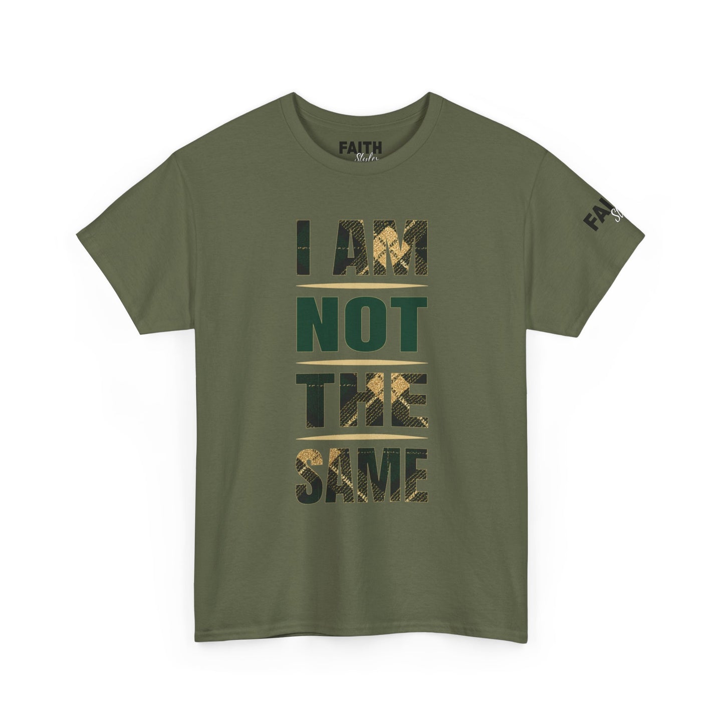 FaithStyles I Am Not The Same Tee — Inspirational Statement T-Shirt
