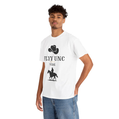 Unisex Cowboy Vibe Tee, Fun Graphic Tee, Casual Wear, Gift for Cowpoke Lovers, Western Style T-Shirt, Country Enthusiast Apparel