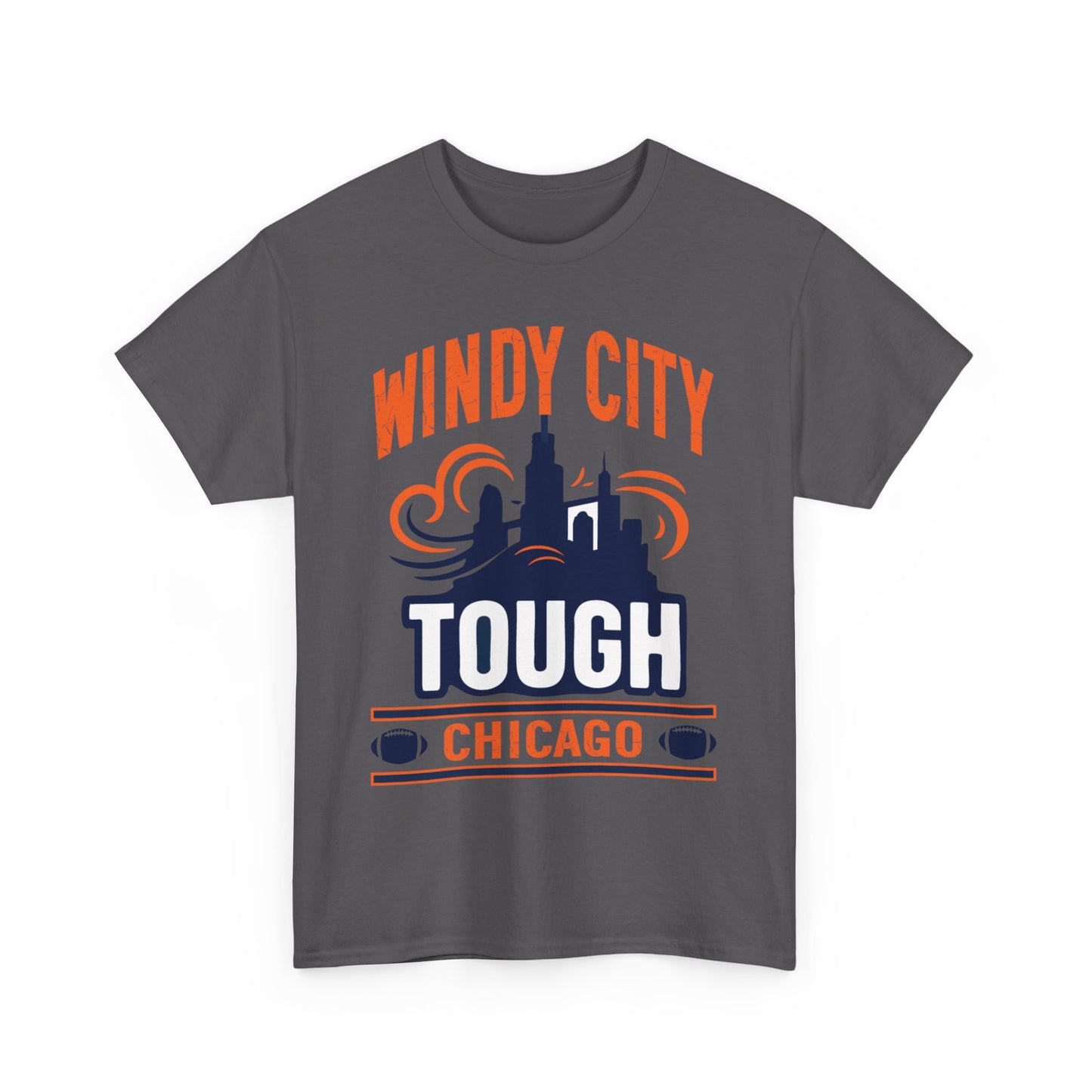 Windy City Tough Tee, Chicago Shirt, Male Cotton T-Shirt, Gifts for [...]