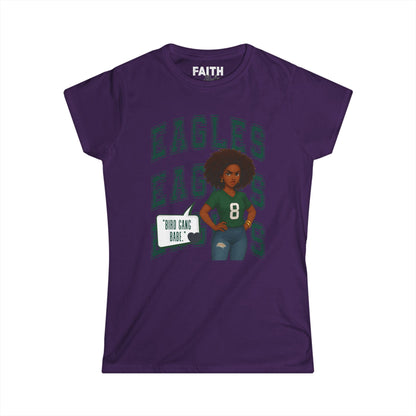 Eagles Game Day Women's Tee, Sports Fan Shirt, Football Season Apparel, Gift for Her, Casual Outfit for Celebrations