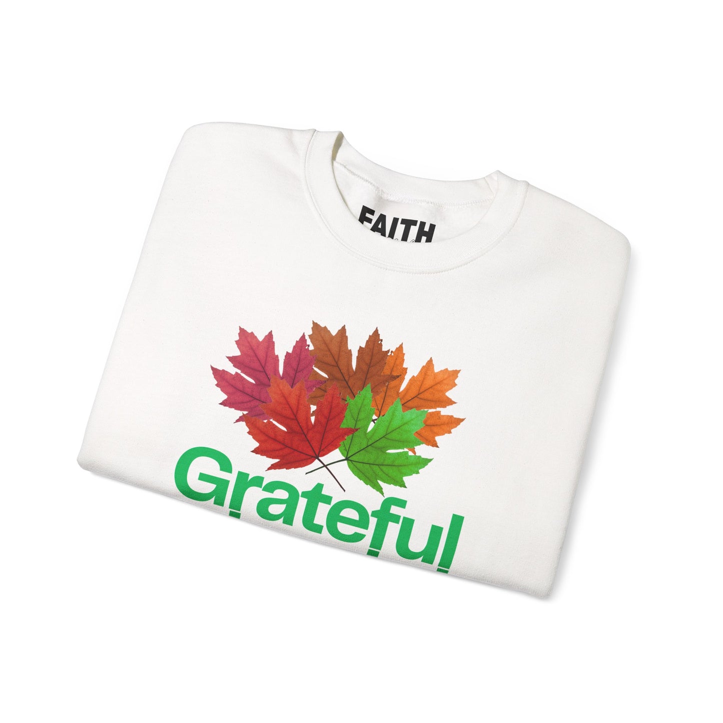 Grateful AF Crewneck Sweatshirt | Cozy Fall Apparel, Thanksgiving Gift, Autumn Vibes, Unisex Sweatshirt, Warm Layer