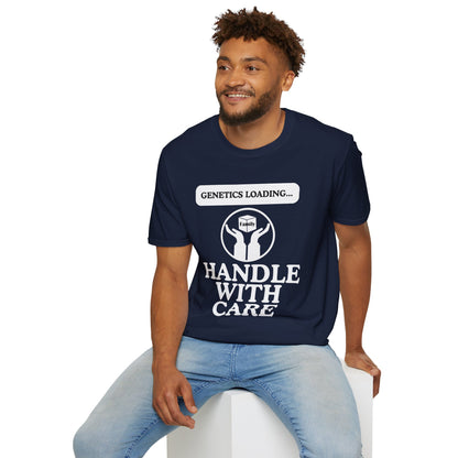 Genetics Loading T-Shirt, Funny Genetics Tee, Gift for Science Lovers, Unisex Humor Shirt, Casual Wear for Every Occasion