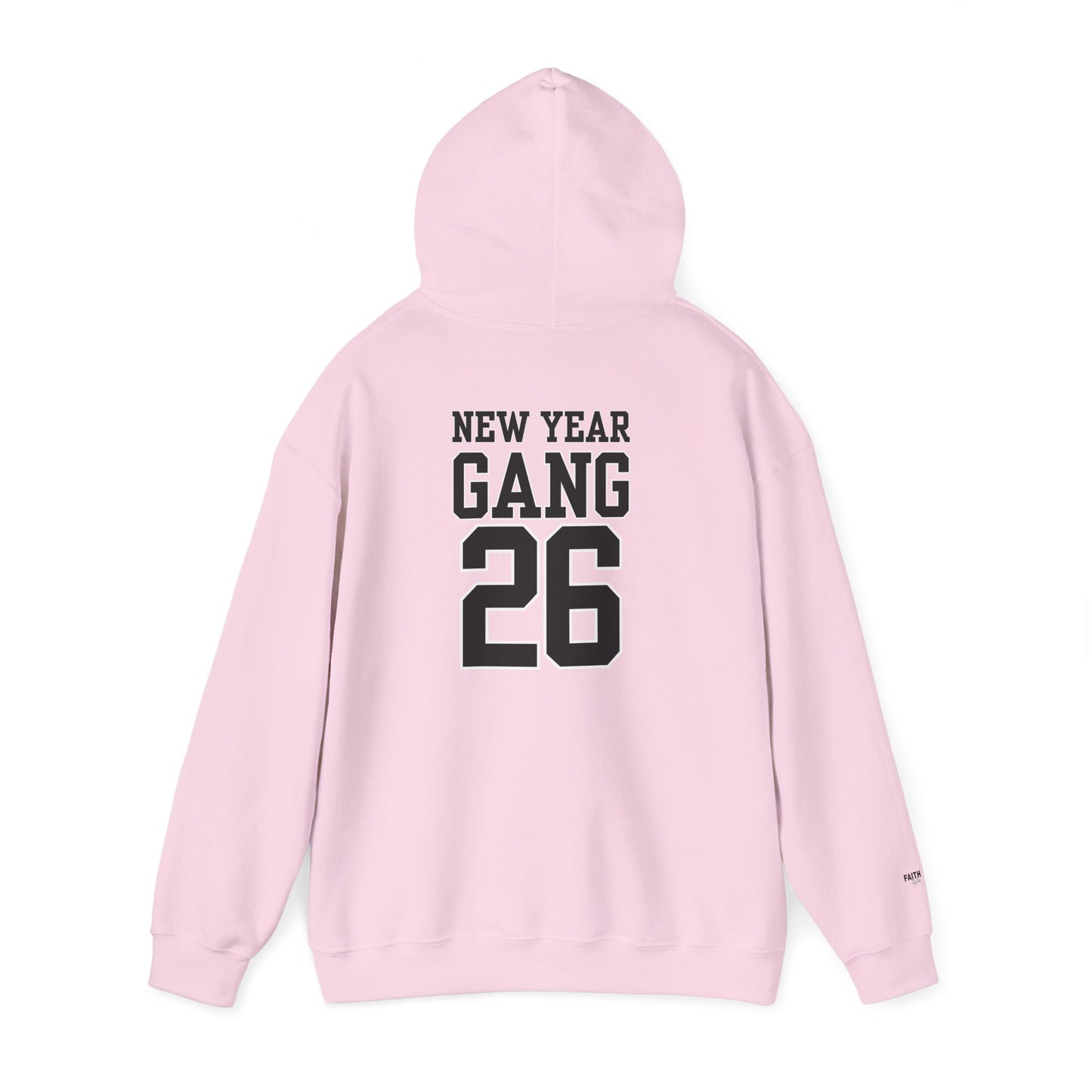 New Year Gang 26 Hoodie — Varsity Style Graphic Pullover