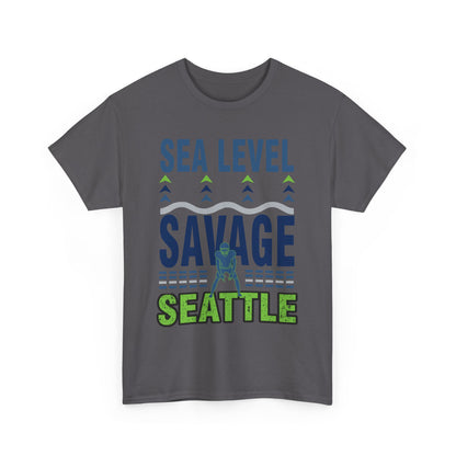 Seattle Savage Cotton Tee, Male Graphic T-Shirt, Casual Wear, Gift for [...]