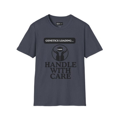 Genetics Loading T-Shirt, Funny Genetics Tee, Gift for Science Lovers, Unisex Humor Shirt, Casual Wear for Every Occasion
