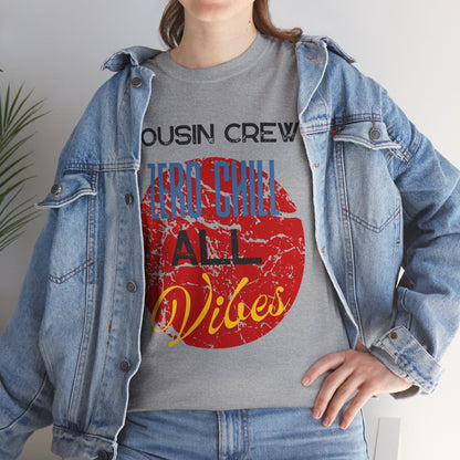 Cousin Crew Graphic Tee, Casual Unisex T-Shirt, Perfect for Family Gatherings, All-Occasion Gift, Trendy Lifestyle Wear