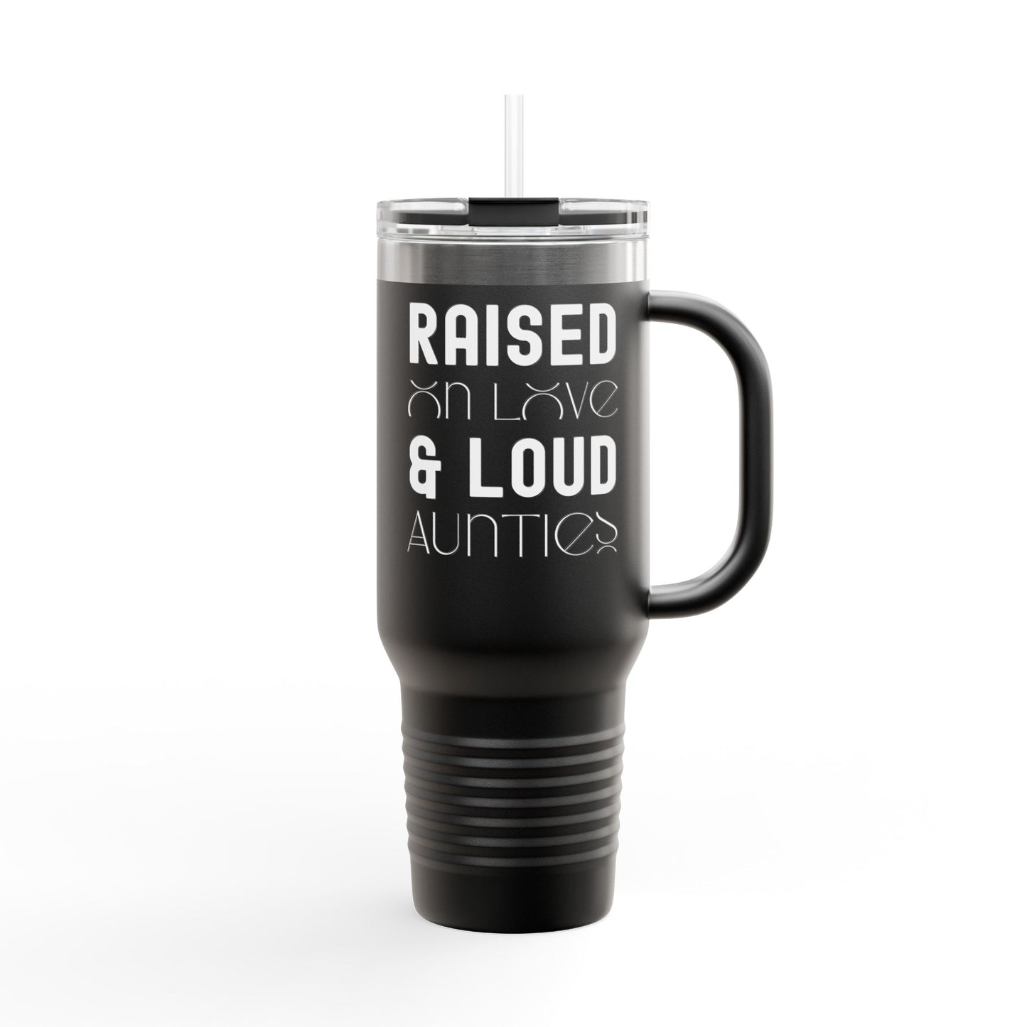 Insulated Travel Mug - 40oz | Perfect for Busy Aunties on the Go, Love & Family Inspired Design, Ideal Gift for Birthdays, Mother's [...]