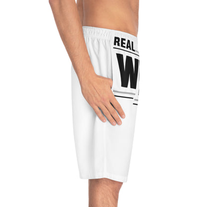 Real Winner Board Shorts | Cool Summer Style, Beachwear, Pool Party, Gift for Him, Sportswear