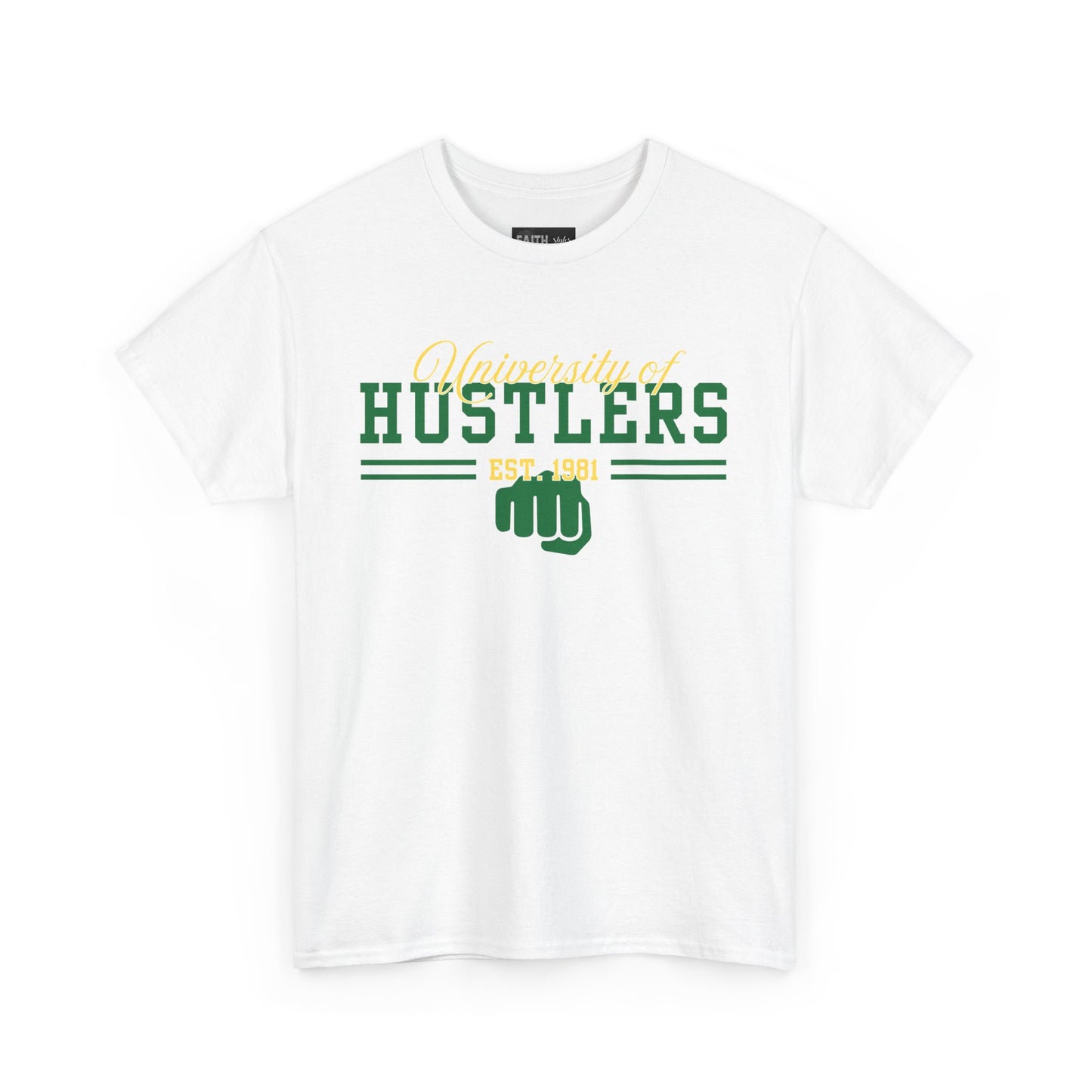 Hustlers Unisex Heavy Cotton Tee - Casual Style, Streetwear, Graphic Tee, Gift for Entrepreneurs, Cool Summer Shirt