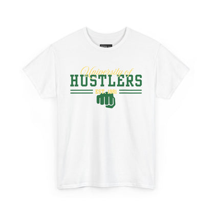 Hustlers Unisex Heavy Cotton Tee - Casual Style, Streetwear, Graphic Tee, Gift for Entrepreneurs, Cool Summer Shirt