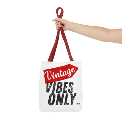 FaithStyles Vintage Vibes Only Tote Bag