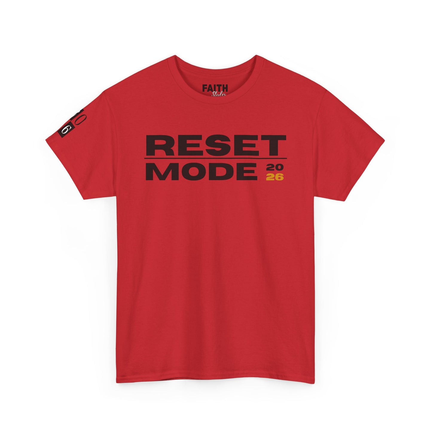 Reset Mode 2026 T-Shirt — Motivational Graphic Tee