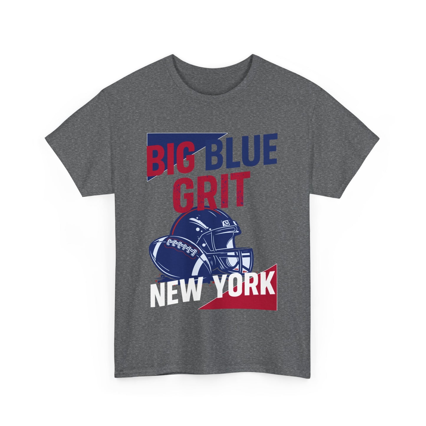 Big Blue Grit Male Heavy Cotton Tee, Football Apparel, Sports T-Shirt, [...]