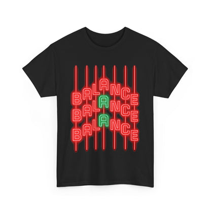 Vibrant Wellness Tee - Embrace Balance, Unisex Cotton Shirt for Mindfulness & Self-Care