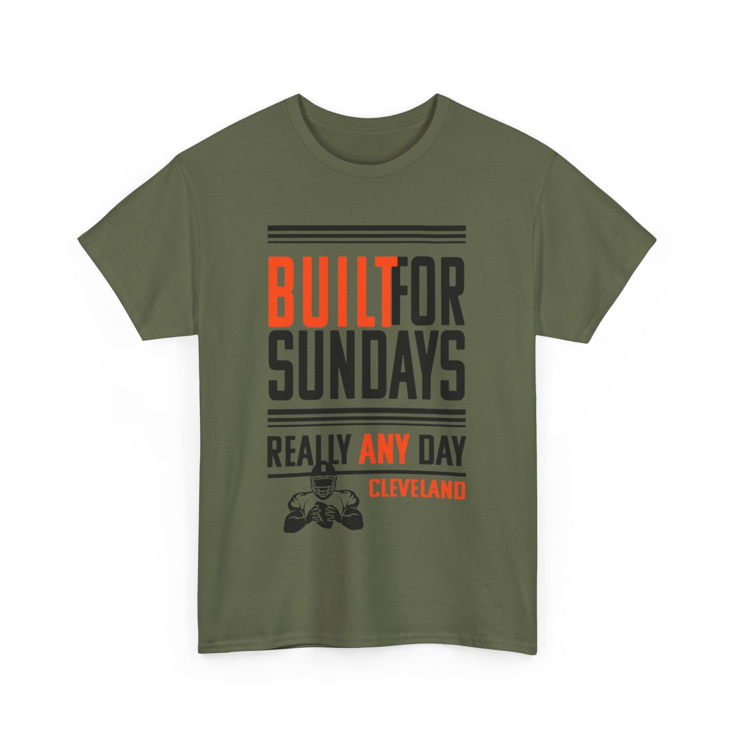 Cleveland Sundays Male, Casual Tee, Weekend Wear, Sports Fan Shirt, [...]