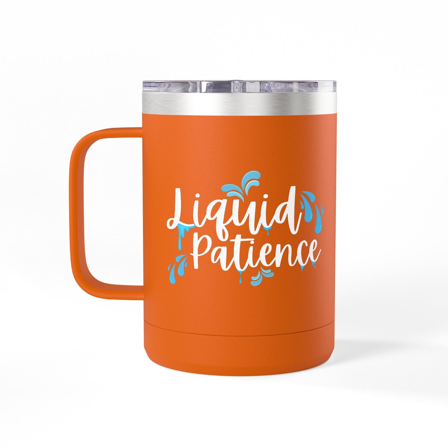 Liquid Patience Coffee Mug Tumbler | Perfect Gift for Coffee Lovers, Inspirational Drinkware, Home Office Accessory, Relaxation Gift, [...]