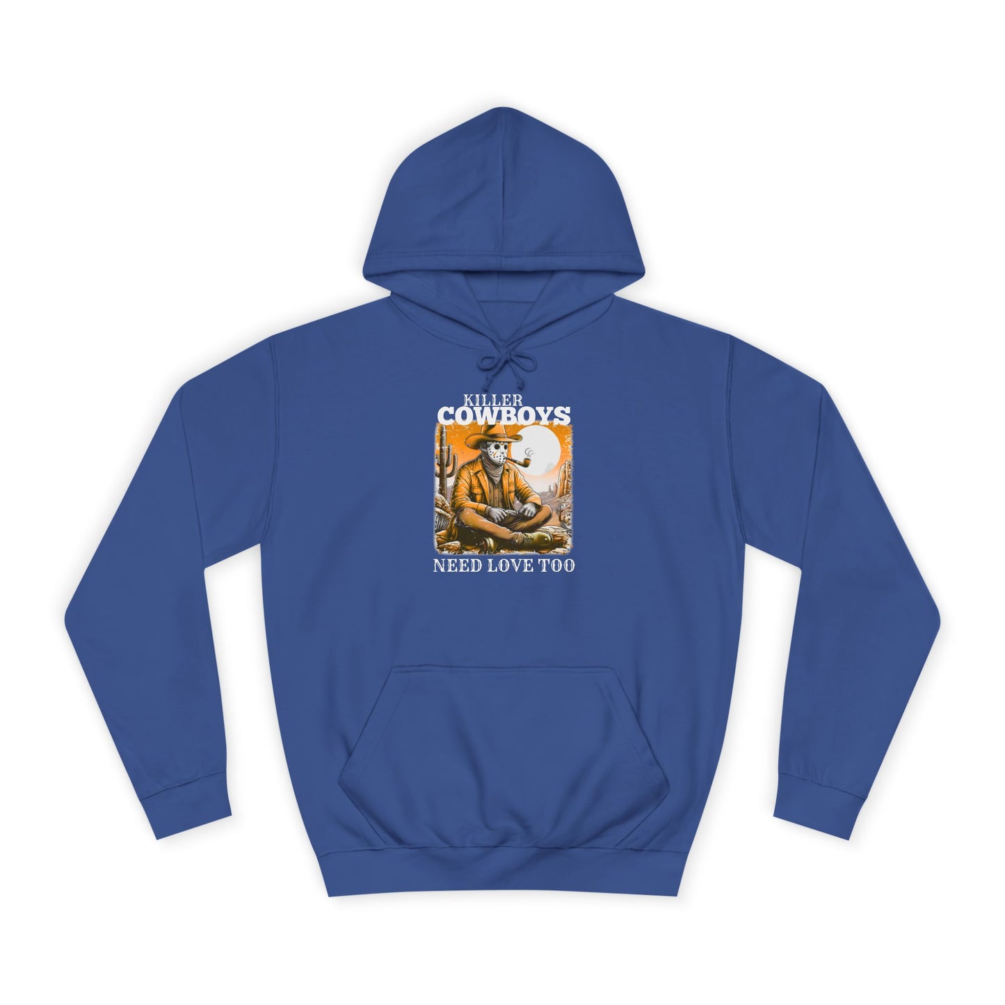 Unisex College Hoodie, Killer Cowboys