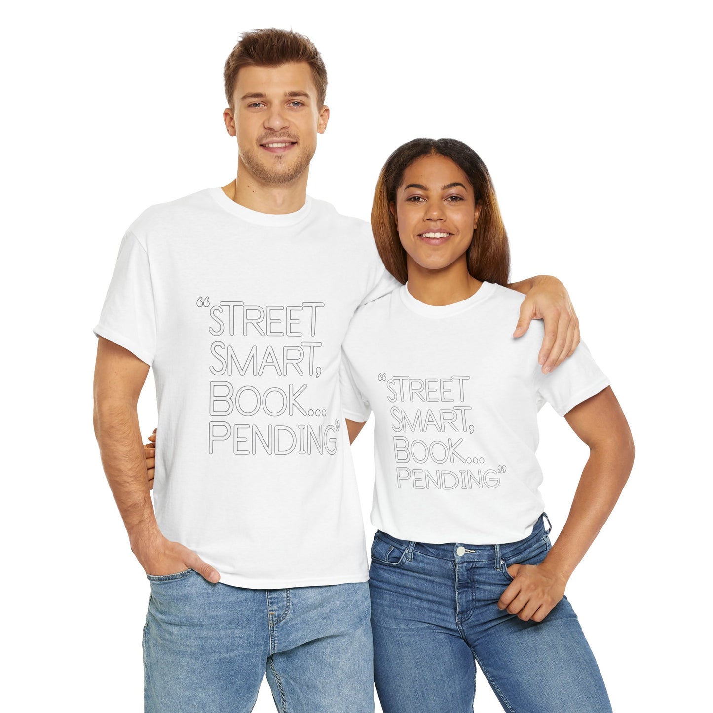 Chic Unisex Heavy Cotton Tee - Perfect for Casual Wear, Gift Ideas, Everyday Style, Friends' Gatherings, Summer Outings
