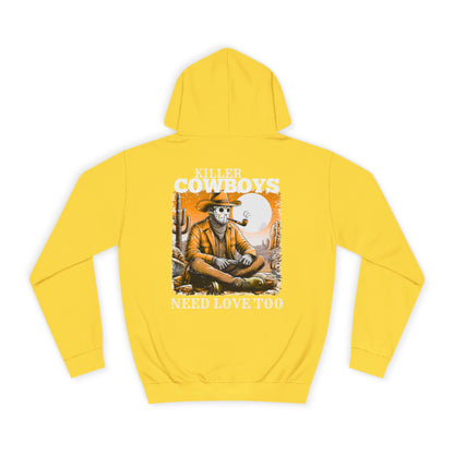 Unisex College Hoodie, Killer Cowboys