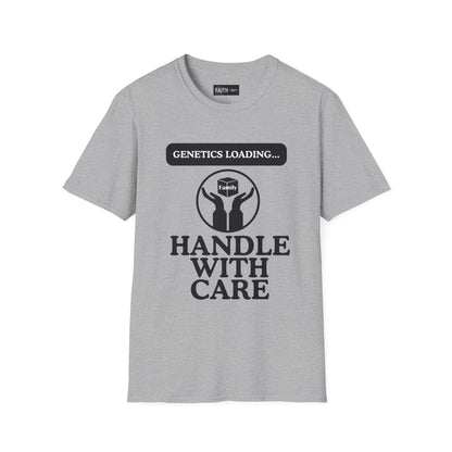 Genetics Loading T-Shirt, Funny Genetics Tee, Gift for Science Lovers, Unisex Humor Shirt, Casual Wear for Every Occasion