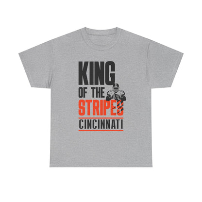 Cincinnati King of the Stripes Tee, Casual Graphic Tee, Male Cotton [...]