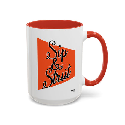 FaithStyles Sip & Strut Design, Accent Coffee Mug (11, 15oz) - Perfect for Coffee Lovers, Home Office Decor, Unique Holiday Present, Ceramic [...]