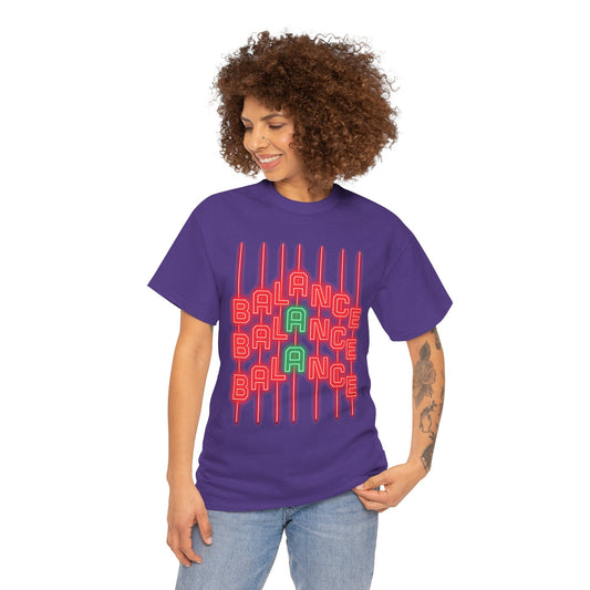 Vibrant Wellness Tee - Embrace Balance, Unisex Cotton Shirt for Mindfulness & Self-Care