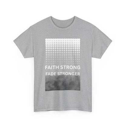 Male Heavy Cotton Tee, Casual Tee for Everyday Wear, Cloudy Vibe Graphic Tee, Gift for Friends, Cozy T-Shirt, Perfect for Any Occasion