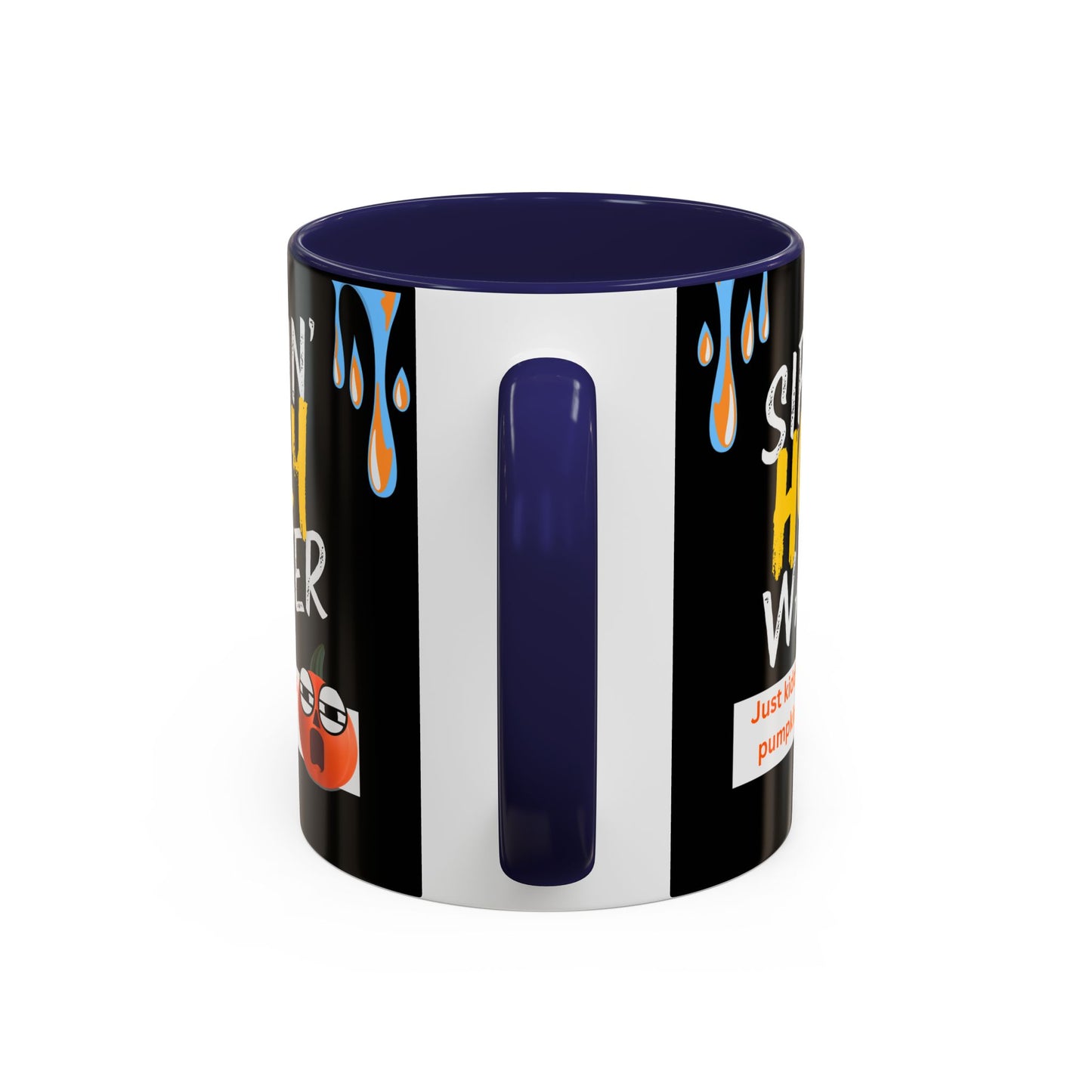 Sippin' Holy Water Coffee Mug, Funny Pumpkin Juice Mug, Halloween Coffee Cup, Unique Gift for Fall, Cute Office Mug, Quirky Kitchenware