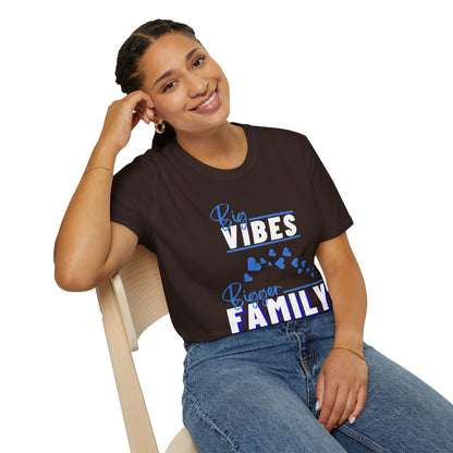 Stylish Family Vibes T-Shirt | Fun Gift for Family Gatherings, Parties, Holidays, Love Shirt, Unisex Tee