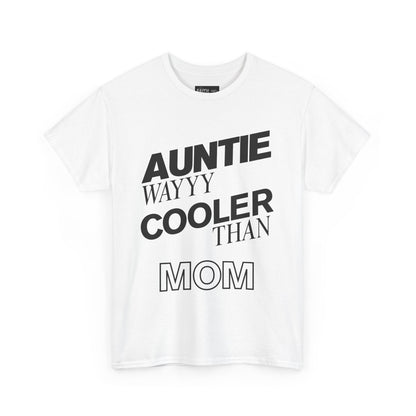 Cool Aunt Unisex Tee - Perfect Gift for Auntie, Family Gatherings, Fun Casual Wear, Birthday Celebration, Mother's Day