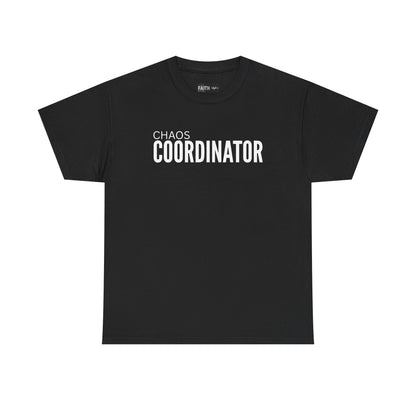 Chaos Coordinator Unisex Cotton Tee, Funny T-Shirt for Moms, Gift for Event Planners, Casual Wear, Birthday Present