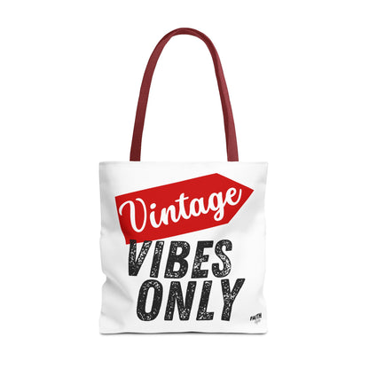 FaithStyles Vintage Vibes Only Tote Bag