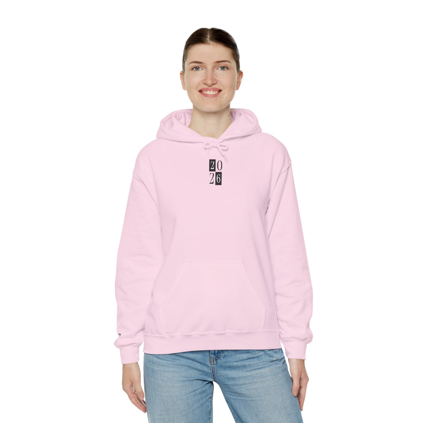 New Year Gang 26 Hoodie — Varsity Style Graphic Pullover