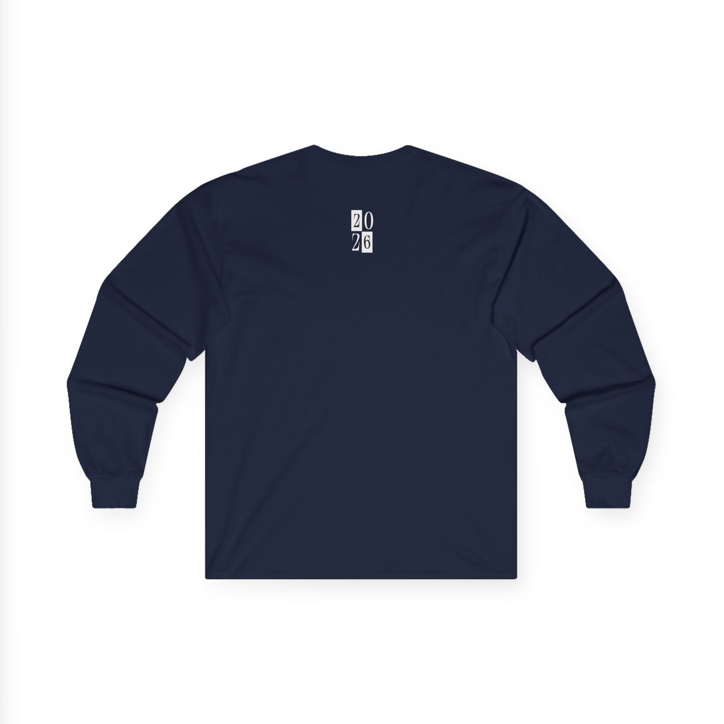 Reset Mode Long Sleeve Tee — Minimal Eye Graphic Spiritual Streetwear