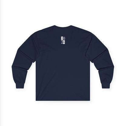 Reset Mode Long Sleeve Tee — Minimal Eye Graphic Spiritual Streetwear