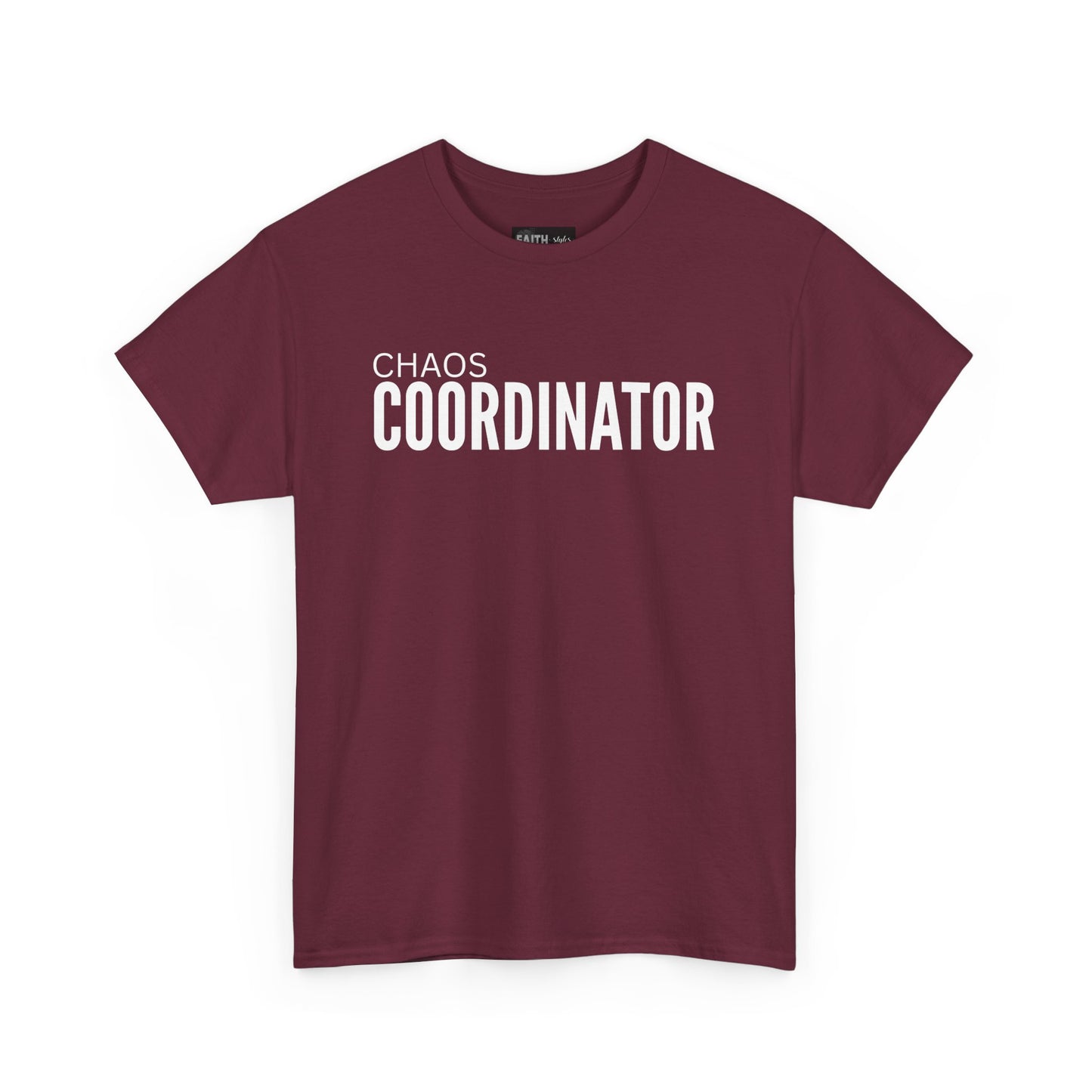 Chaos Coordinator Unisex Cotton Tee, Funny T-Shirt for Moms, Gift for Event Planners, Casual Wear, Birthday Present