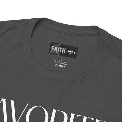 Favorite Brother Unisex Heavy Cotton Tee - Perfect Gift for Siblings, Casual Wear, Birthday, Family Reunion, Everyday Comfort