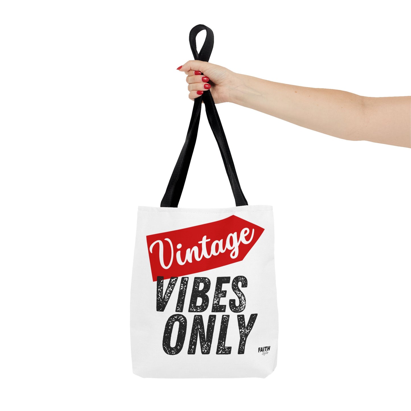 FaithStyles Vintage Vibes Only Tote Bag