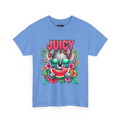 Juicy Watermelon Graphic Tee, Unisex Cotton T-Shirt, Summer Vibes, Beachwear, Fun Casual Wear, Gift for Friends, Festival Apparel