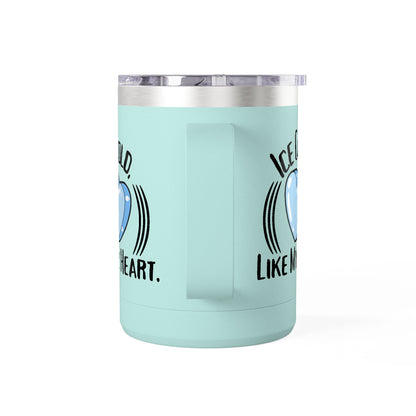 Ice Cold Mug: Heartfelt Coffee Tumbler, Perfect Gift for Friends, Fun Drinkware for Birthdays, Cheerful Kitchen Decor, Unique Cup for [...]
