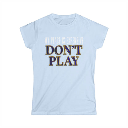 Women's Motivational T-Shirt, Fun Tee for Self-Care, Gift for Meditation Lovers, Casual Wear, Peaceful Vibes, Inspirational Apparel