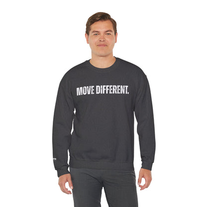 MOVE DIFFERENT. Unisex Crewneck Sweatshirt | Faith Styles®